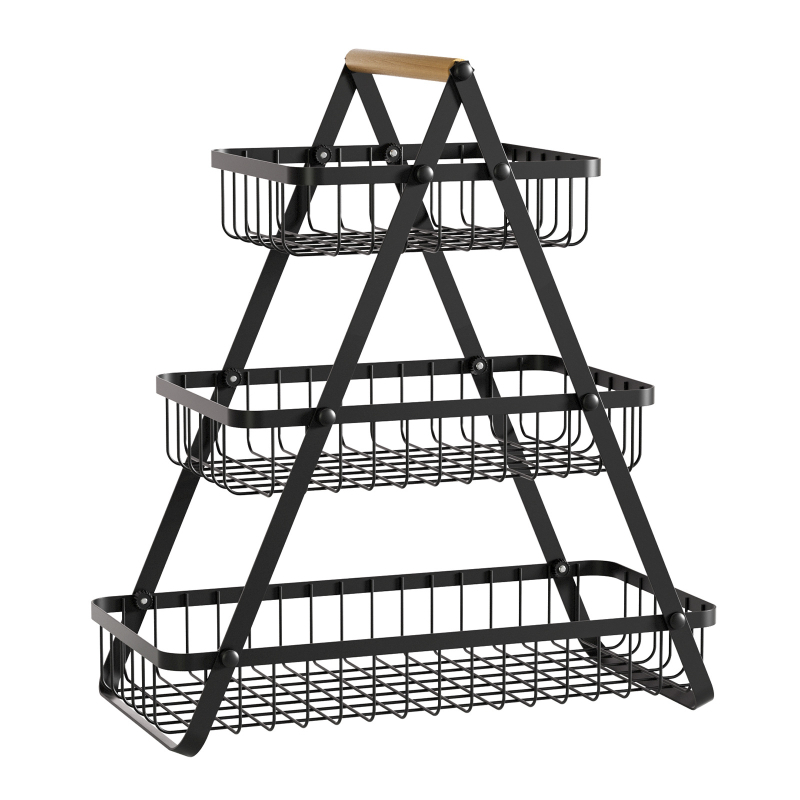 Határokon átnyúló Amazon gyümölcstányér nappali otthoni dohányzóasztal gyümölcskosár divatos vas többrétegű cukorkás uzsonnás tányér tároló állvány