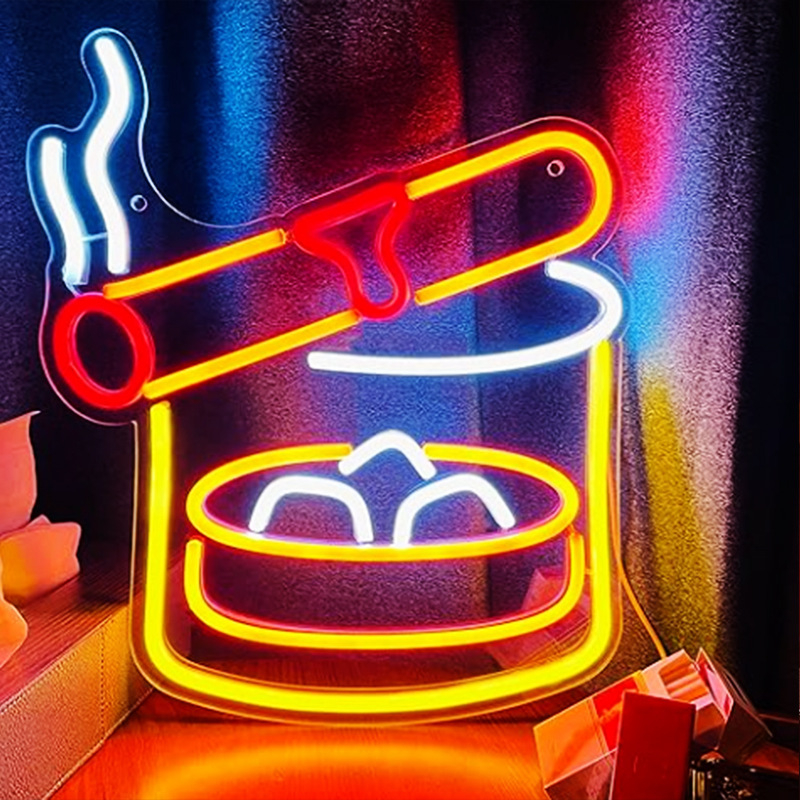 Naujas tarpvalstybinis kūrybingas kokteilių alaus statinės raudonojo vyno šviestuvas „Amazon“ stiliaus dekoratyvinis LED neoninis šviestuvas