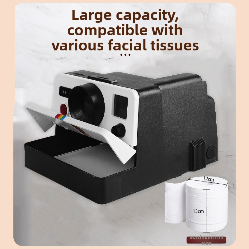 Кутия за съхранение на салфетки, нова кутия за салфетки за фотоапарат, тоалетна, пластмаса, баня, креативен дом, нови експлозивни продукти