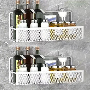 Vannitoa hoiuriiul, puurimata seinale kinnitatav korraldaja vannitoa ja duširuumi jaoks, nurgariiul tualeti hoiustamiseks