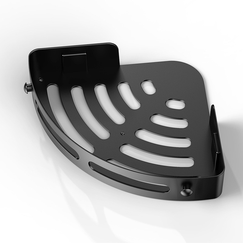 Vannitoa hoiuriiul, puurimata seinale kinnitatav korraldaja vannitoa ja duširuumi jaoks, nurgariiul tualeti hoiustamiseks