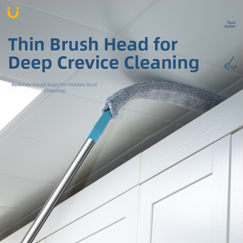 Почистване на легло, артефакт, домакинско почистване, инструменти за хигиена на прах, прибиращ се и дълъг прахоуловител, почистване на пролуки Zen