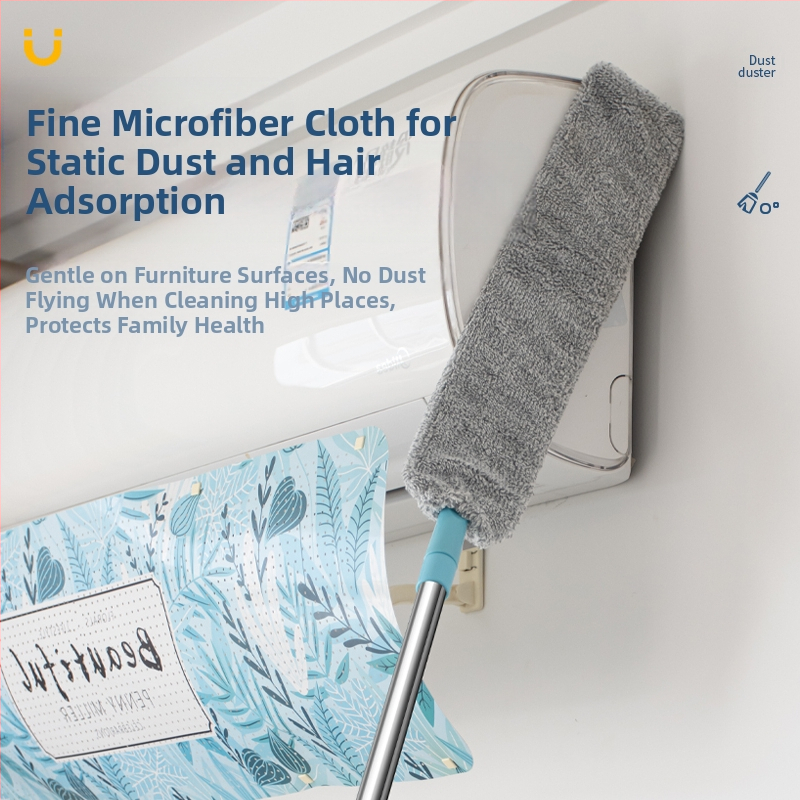 Почистване на легло, артефакт, домакинско почистване, инструменти за хигиена на прах, прибиращ се и дълъг прахоуловител, почистване на пролуки Zen