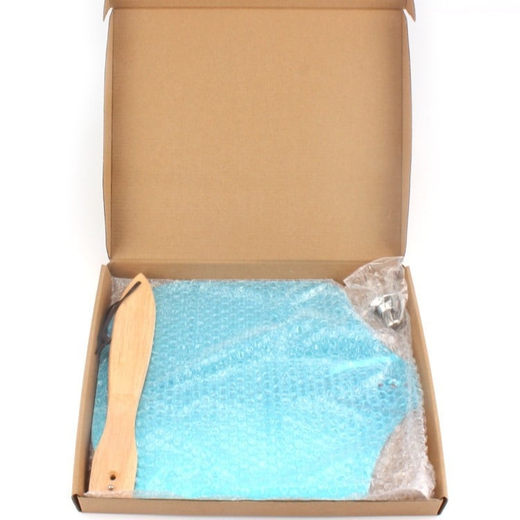 Sulankstomas aliuminio picos kastuvas, 12 colių, medinė rankena, picos kastuvas, picos pjaustytuvo įrankių rinkinys, picos kepimo kastuvas