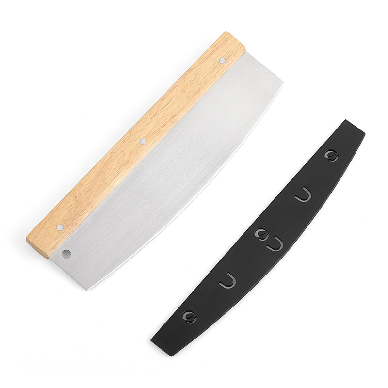 Sulankstomas aliuminio picos kastuvas, 12 colių, medinė rankena, picos kastuvas, picos pjaustytuvo įrankių rinkinys, picos kepimo kastuvas