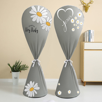 Ventiliatoriaus dangtis, universalus elektrinio ventiliatoriaus dangtis, apsaugantis nuo dulkių, universalus grindų dangtis, apsauga nuo dulkių, šluostė, skalbiamas maišelis