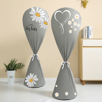 Ventiliatoriaus dangtis, universalus elektrinio ventiliatoriaus dangtis, apsaugantis nuo dulkių, universalus grindų dangtis, apsauga nuo dulkių, šluostė, skalbiamas maišelis