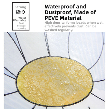 Ventiliatoriaus dangtis, universalus elektrinio ventiliatoriaus dangtis, apsaugantis nuo dulkių, universalus grindų dangtis, apsauga nuo dulkių, šluostė, skalbiamas maišelis