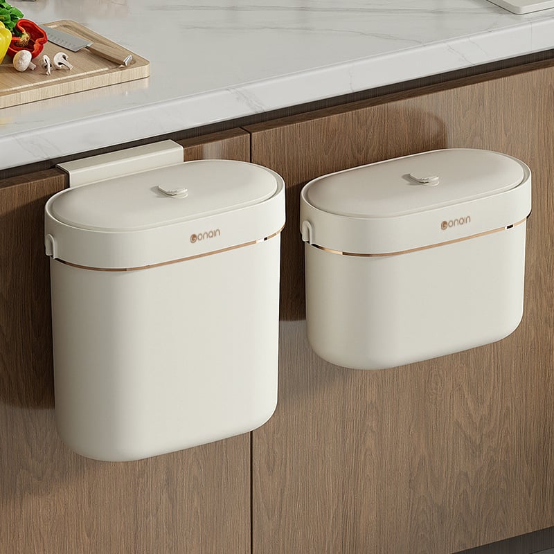 Prügikast seinale kinnitatav tualett kaanega vannitoa vahe köögi prügitoru majapidamise täiustatud meelega hoiustamise ämber