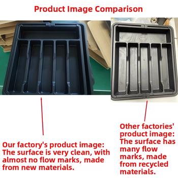 Εκτεταμένο κουτί αποθήκευσης επιτραπέζιων σκευών Οικιακός φορητός τηλεσκοπικός δίσκος αποθήκευσης Επεκτάσιμος δίσκος σκευών διασυνοριακός