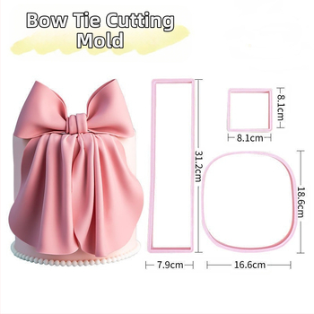 15 cm lungime fustă Bow Die European Fondant tort decor Cookie aburit coc tăiere mucegai copt mucegai