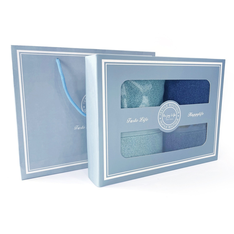 Longli kalasaba rätik puuvillane majapidamis sügis- ja talvepesu näovannirätik rätiku kinkekarbis ülikond hulgimüük