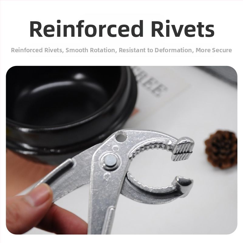 Корейски каменен щипка за тенджера, лост за тиган, търговски щипка за гювеч против изгаряне, щипка за прибори за хранене, каменна тенджера, смесване, ресторант, кухненски принадлежности