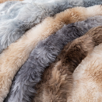 Плюшена възглавница за диван Winter Rabbit 2023 нова зима Four Seasons универсална топла удебелена кожена калъфка за възглавница, калъфка за кърпа