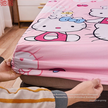 Macska fakulásmentes matrachuzat ágytakaró Simmons rajzfilm védőhuzat matrachuzat