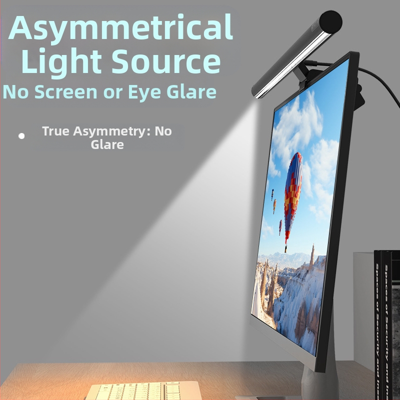 2024 Нова алуминиева сплав за напомняне за заседнал начин на живот, висяща лампа за екран, висяща лампа за монитор, компютър, запълваща светлина, защита на очите, настолна лампа