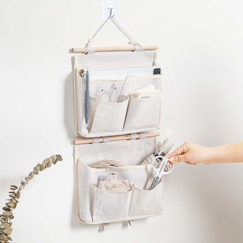 Seinale riputatav kott Kangast hoiukott Ühiselamu riputustasku Öökott Riputustasku Magamistoa voodi Õpilase riputustasku