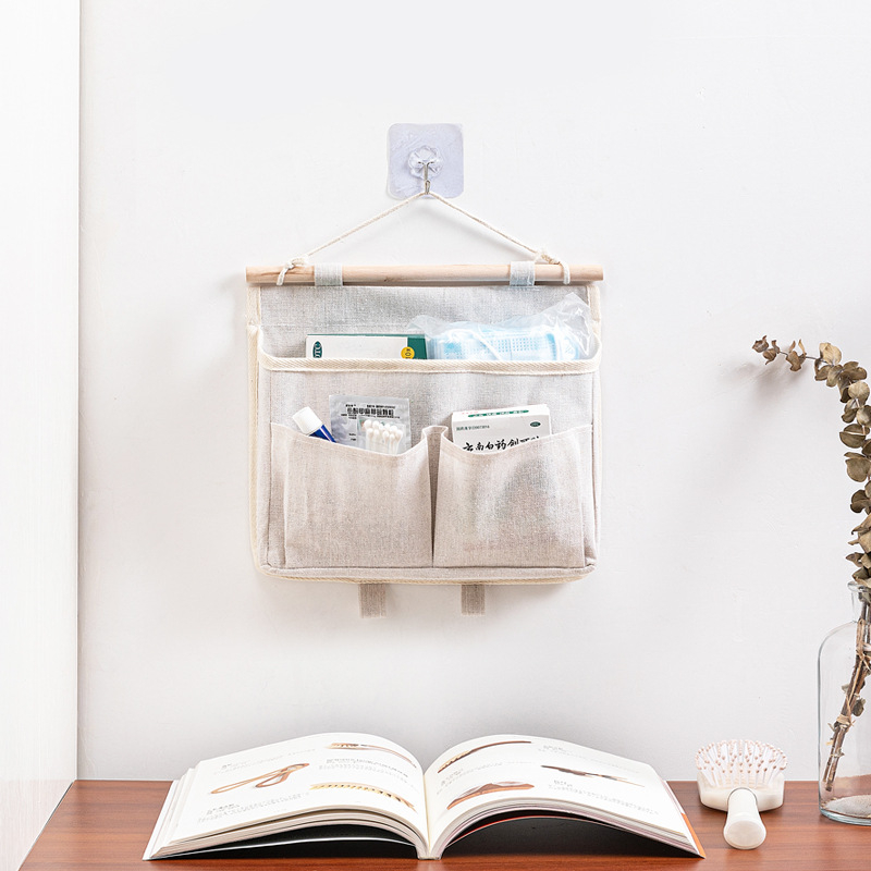 Seinale riputatav kott Kangast hoiukott Ühiselamu riputustasku Öökott Riputustasku Magamistoa voodi Õpilase riputustasku