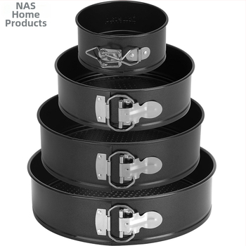 Amazon tapadásmentes zárlemez készlet kerek tortalap háztartási sütőforma konyhai sütő sütőtálca