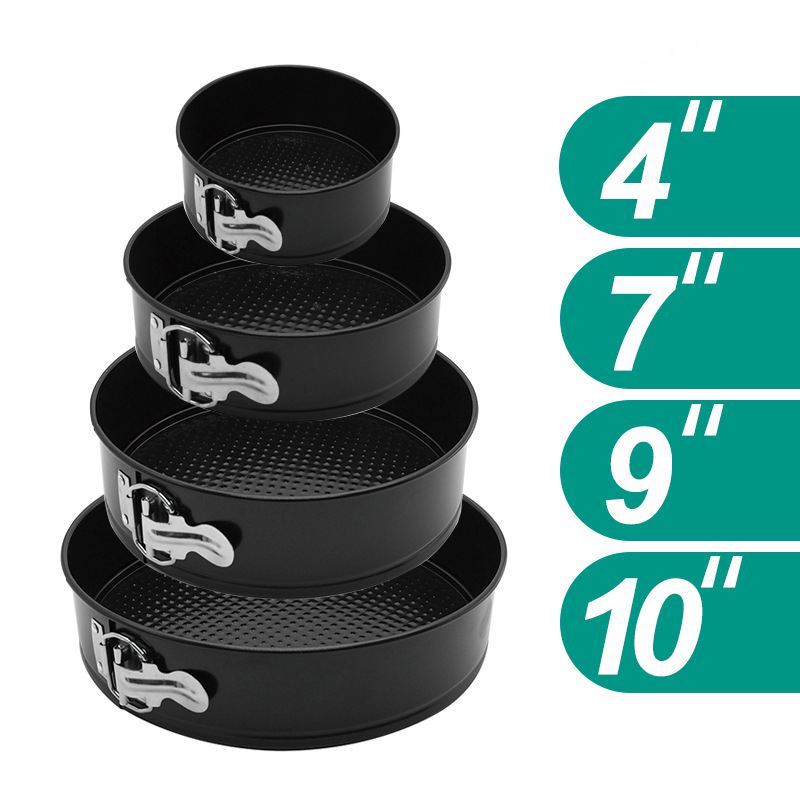 Amazon tapadásmentes zárlemez készlet kerek tortalap háztartási sütőforma konyhai sütő sütőtálca