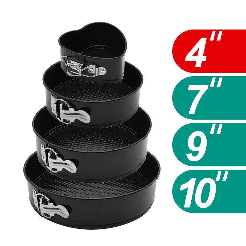 Amazon tapadásmentes zárlemez készlet kerek tortalap háztartási sütőforma konyhai sütő sütőtálca