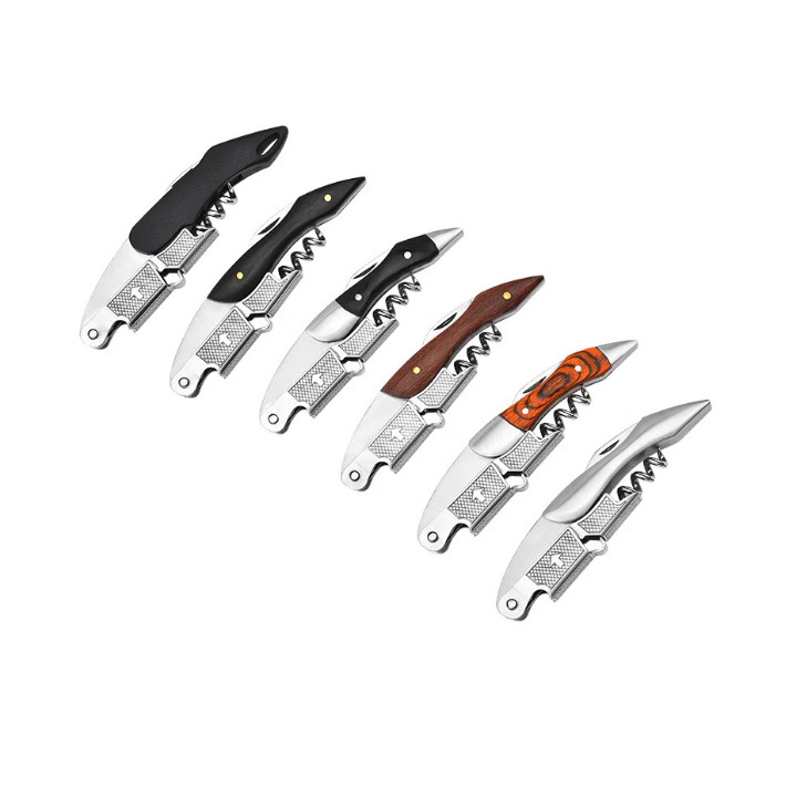 Roosipuust Haima nuga punase veini pudeliavaja multifunktsionaalne veininuga majapidamises punase veini kruvikeeraja roostevabast terasest punase veini pudeliavaja