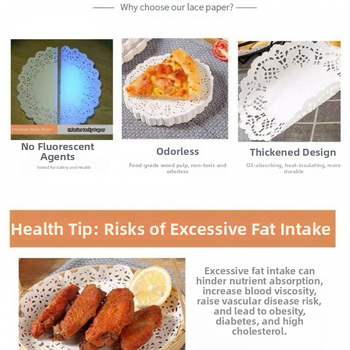 Õli imav paber Lillede aluspaber Ümmargune lillepaber Küpsetuspaber Köögililled Padjapaber Pitsapaber Pitspaber Padjapaber Hulgimüük
