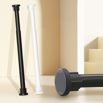 Teleskopinis strypas, drabužių pakabinimo strypas, vonios kambario tualeto stovas, dušo užuolaidų strypas, užuolaidų strypas, miegamojo spintos atraminis strypas