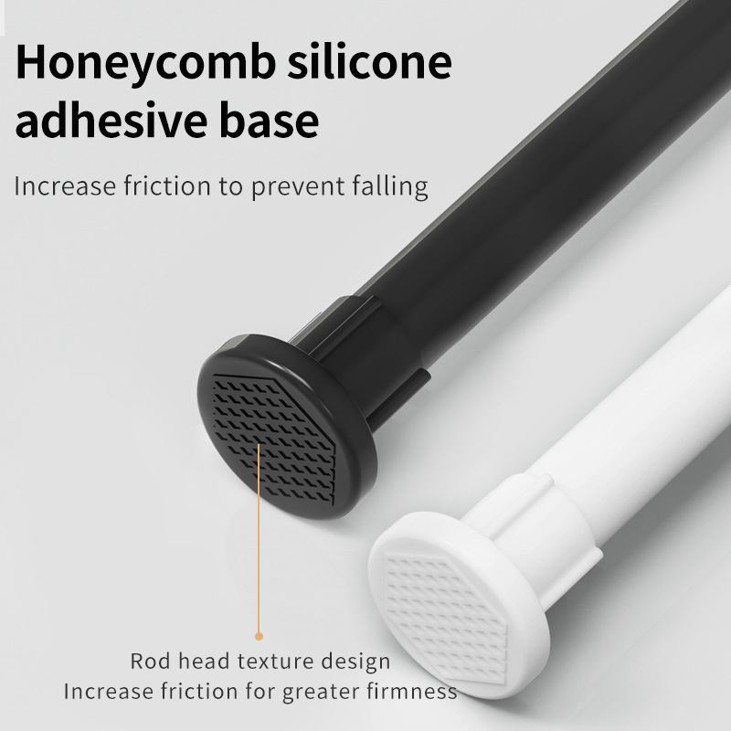Teleskopinis strypas, drabužių pakabinimo strypas, vonios kambario tualeto stovas, dušo užuolaidų strypas, užuolaidų strypas, miegamojo spintos atraminis strypas