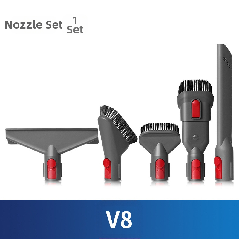 Dyson porszívó tartozékokhoz alkalmas V8 szűrőbetét, töltő, alsó átalakító fej, motor, szívófej, közvetlen hajtású görgő, kefehenger