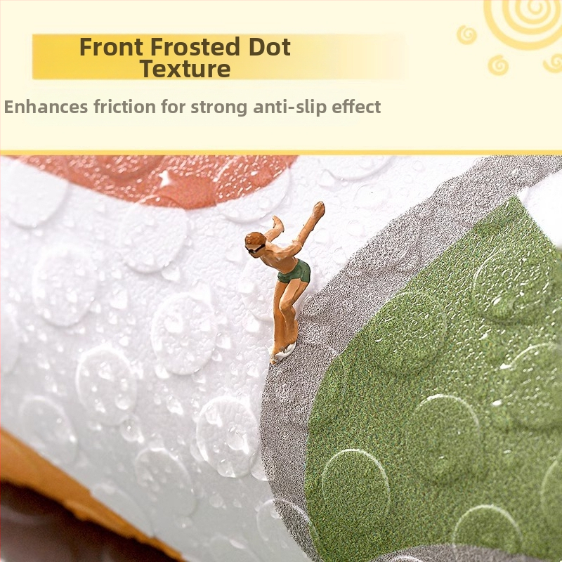 Nový štýl zábavnej kreslenej kúpeľne, protišmyková PVC sprchová rohožka, domácnosť, detská kúpeľňová rohožka odolná voči pádu