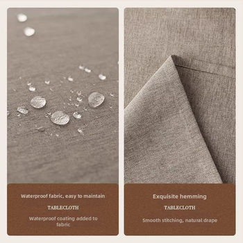 Veekindel puuvillast ja linasest laudlina, tekstuuriga kangast teelaud, zen-laudlina, hiina stiilis laud, kohvilaud, õlikindel, lausvärvi, vintage