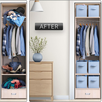 Amazon ακάλυπτο τετράγωνο κουτί αποθήκευσης υφασμάτινο κουτί αποθήκευσης πτυσσόμενο κουτί αποθήκευσης ρούχων ντουλάπα κουτί φινιρίσματος χονδρικής