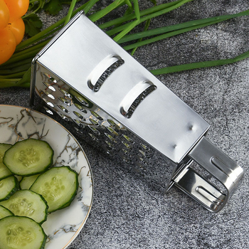 Tiesioginio gamyklinio pardavimo nerūdijančio plieno 6 colių 4 pusių obliavimo staklės daugiafunkcis daržovių pjaustytuvas virtuvėje, keturių pusių obliavimo staklės didmeninė prekyba smulkinimo staklės