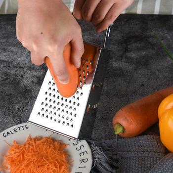 Tiesioginio gamyklinio pardavimo nerūdijančio plieno 6 colių 4 pusių obliavimo staklės daugiafunkcis daržovių pjaustytuvas virtuvėje, keturių pusių obliavimo staklės didmeninė prekyba smulkinimo staklės