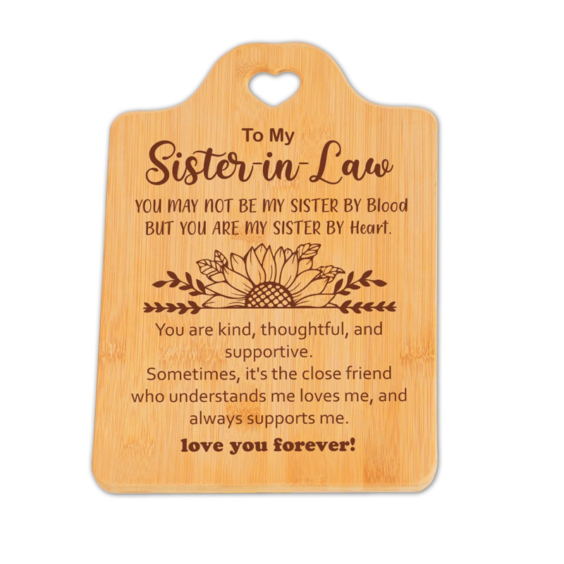 Šventinės dovanos, bambuko pjaustymo lentelė, lazeriu drožinėta pjaustymo lentelė, namų apyvokos vaisių pjaustymo lentelė, dvipusė, galima įsigyti lauko vaisių vakarienės lėkštę