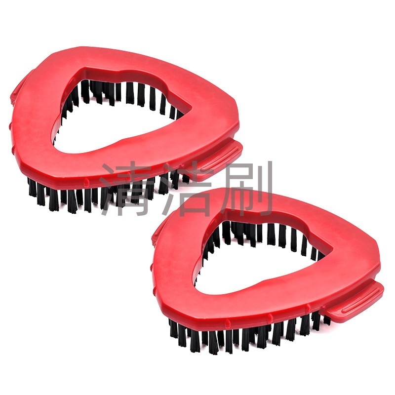 Határokon átnyúló háromszög alakú felmosófej csere padlókefe háztartási padlólap kefe felmosó tartozékok tisztítókefe forgó felmosófej