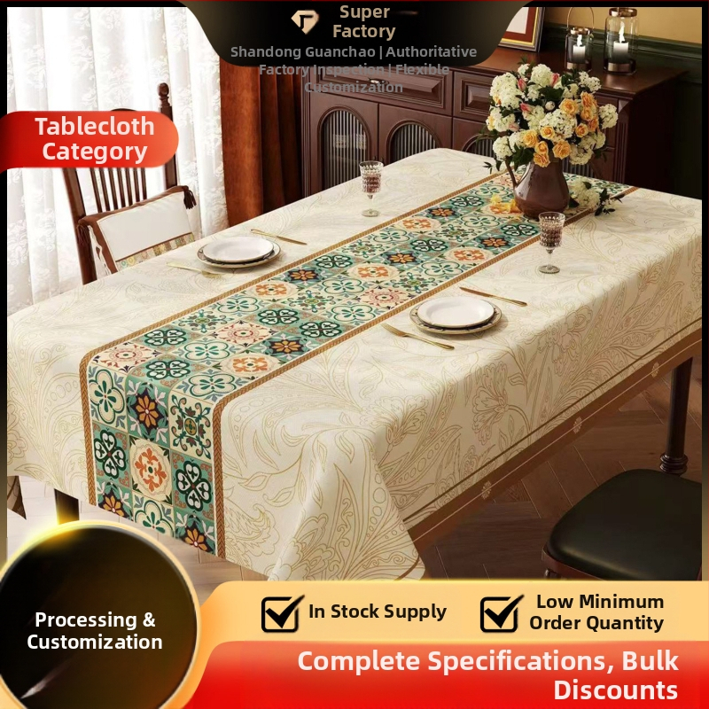 Amerikai stílusú étkezőasztal terítő, vízálló, olajálló, eldobható, forrázásgátló PVC asztalszőnyeg, könnyű, luxus, csúcskategóriás dohányzóasztal asztali védőszőnyeg