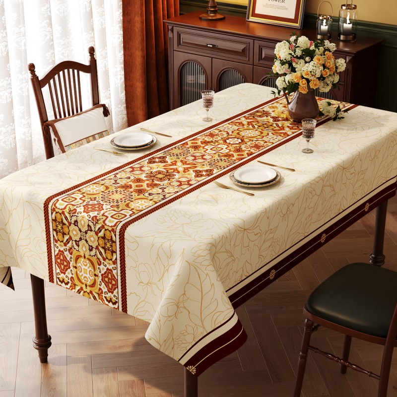 Amerikai stílusú étkezőasztal terítő, vízálló, olajálló, eldobható, forrázásgátló PVC asztalszőnyeg, könnyű, luxus, csúcskategóriás dohányzóasztal asztali védőszőnyeg