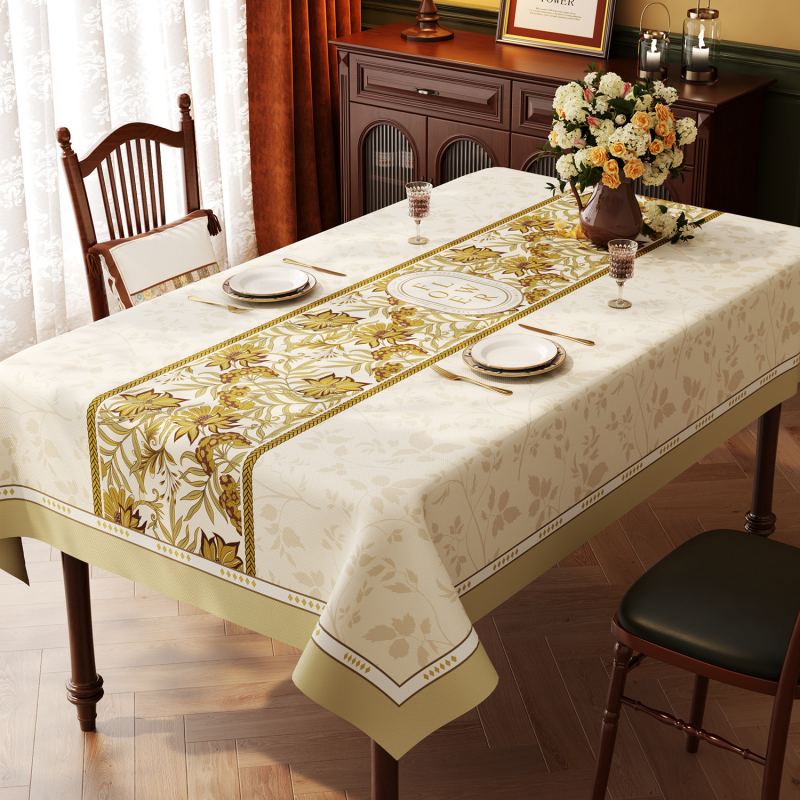 Amerikai stílusú étkezőasztal terítő, vízálló, olajálló, eldobható, forrázásgátló PVC asztalszőnyeg, könnyű, luxus, csúcskategóriás dohányzóasztal asztali védőszőnyeg
