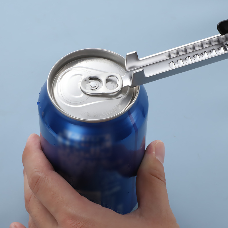 Rozsdamentes acél sörnyitó multifunkcionális behúzható és állítható konzervnyitó kreatív sörnyitó háztartási csavaros kupakos kütyü