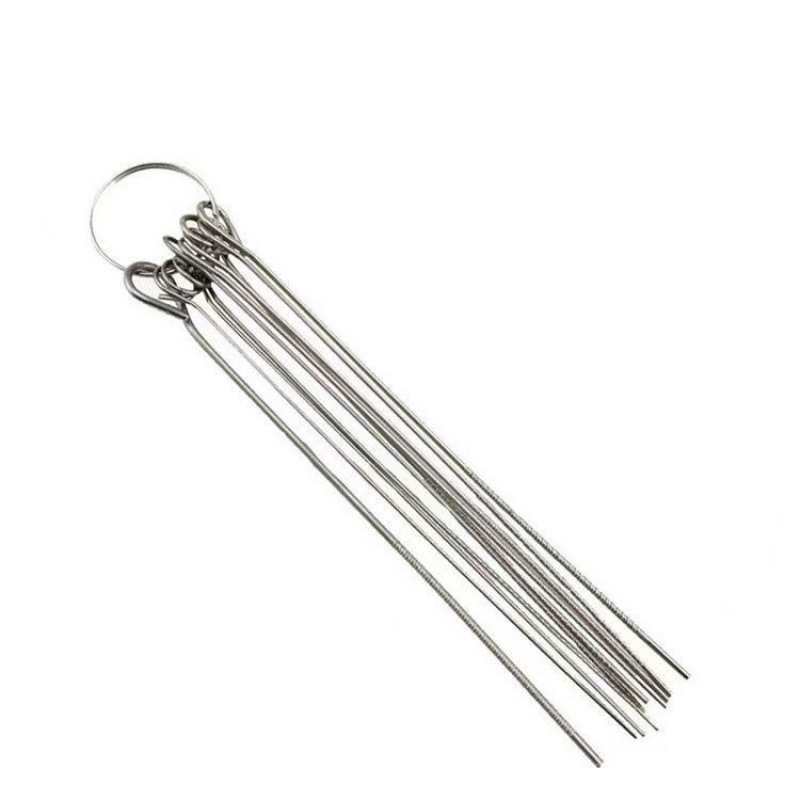 Dušši süvendusnõel butiikgaasi lõikenõel klaasipuhasti nõel 0,4–1,2 mm hapnikugaasi nõel, mida saab painutada