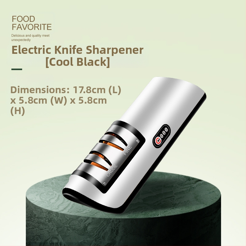 Elektriline noateritaja majapidamises veskikivi artefakt köögividinad multifunktsionaalne automaatne laadimine väike noateritaja