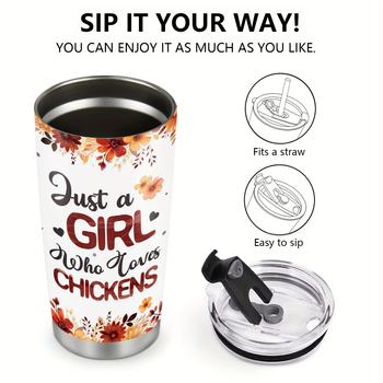 Το πιο δημοφιλές ποτήρι αυτοκινήτου από ανοξείδωτο ατσάλι 20oz στο Amazon, διπλής στρώσης θερμός από ανοξείδωτο ατσάλι, φορητό παγοκύπελλο αυτοκινήτου