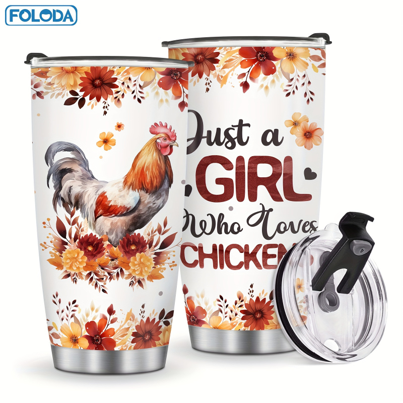 Az Amazon legkelendőbb 20oz-os rozsdamentes acél autós pohara, kétrétegű rozsdamentes acél termoszpohár, hordozható autós jégpohár