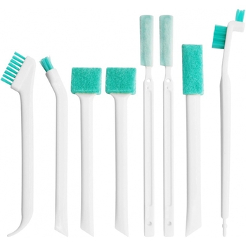 [Set de 8 piese] perie pentru pahare, perie pentru sticlă de lapte, perie pentru slotul cardului, perie potrivită pentru curățarea fierbătorului, curățarea chiuvetei