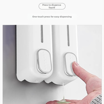 Επιτοίχια χειροκίνητη πρέσα σαπουνιού Ξενοδοχείο σαμπουάν μπάνιου ξενοδοχείου κουτί αφρόλουτρου διασυνοριακής προμήθειας