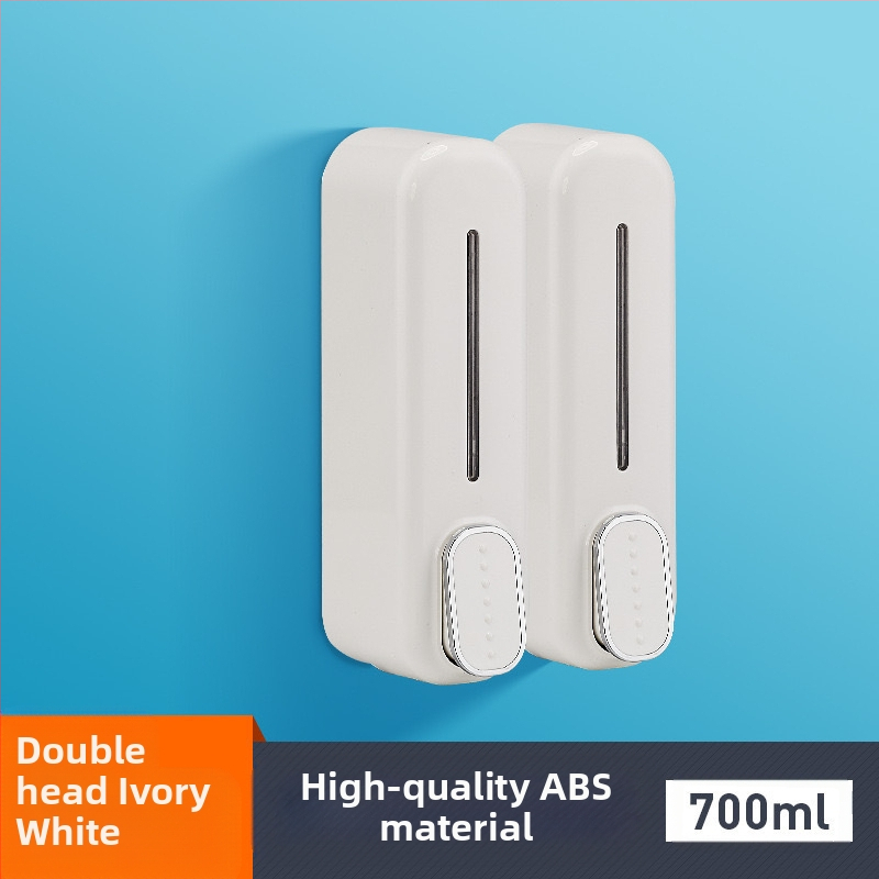 Επιτοίχια χειροκίνητη πρέσα σαπουνιού Ξενοδοχείο σαμπουάν μπάνιου ξενοδοχείου κουτί αφρόλουτρου διασυνοριακής προμήθειας