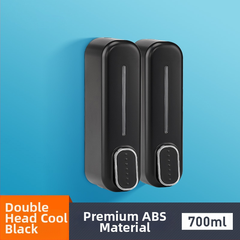 Επιτοίχια χειροκίνητη πρέσα σαπουνιού Ξενοδοχείο σαμπουάν μπάνιου ξενοδοχείου κουτί αφρόλουτρου διασυνοριακής προμήθειας