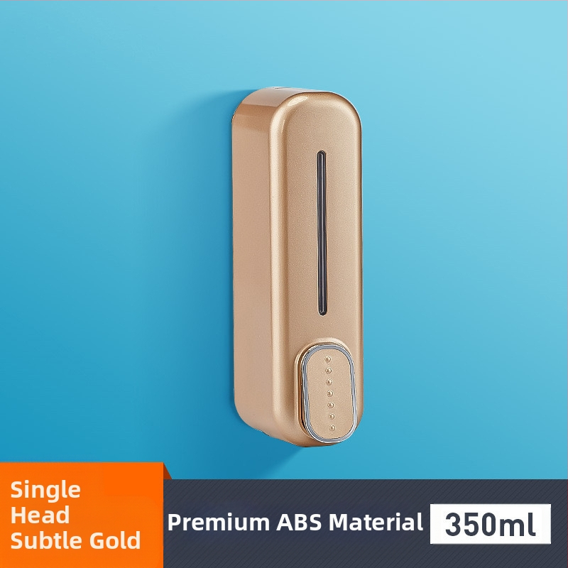 Επιτοίχια χειροκίνητη πρέσα σαπουνιού Ξενοδοχείο σαμπουάν μπάνιου ξενοδοχείου κουτί αφρόλουτρου διασυνοριακής προμήθειας